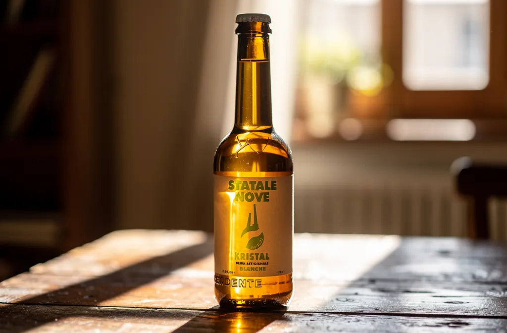 Birra artigianale in bottiglia trasparente: rischi e conservazione