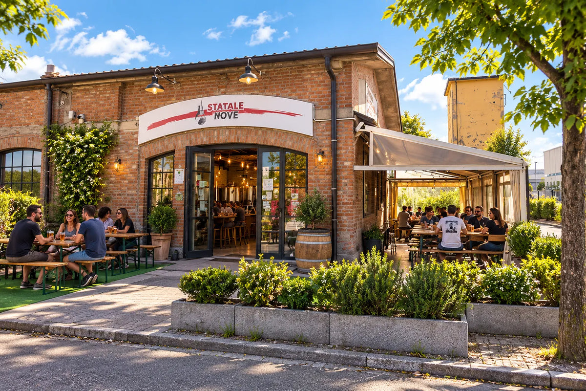 Birra artigianale a Crespellano: birreria e shop Statalenove