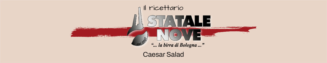 ricetta caesar salad con birra