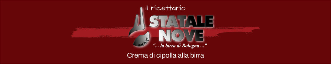 Crema di cipolla alla birra
