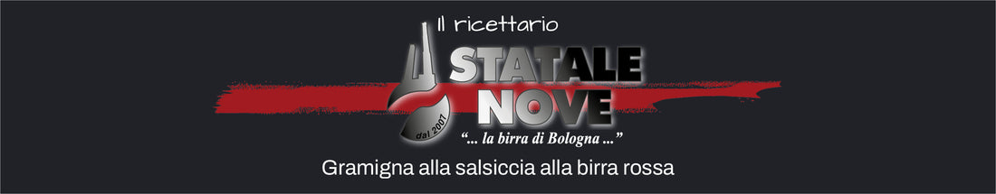 Gramigna alla salsiccia alla birra rossa