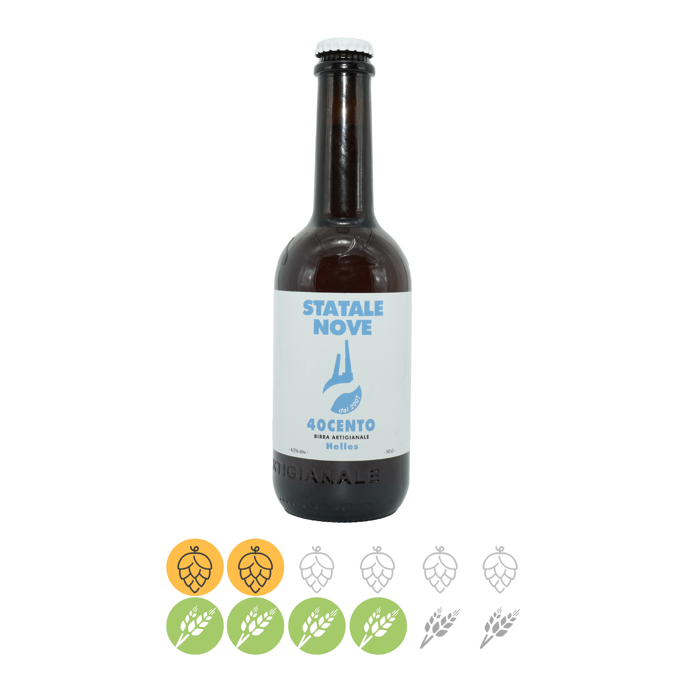 Birra Artigianale 40CENTO - Statalenove