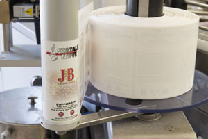 Confezionamento della birra artigianale etichetta