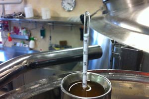 La fase Whirlpool per filtrare il mosto