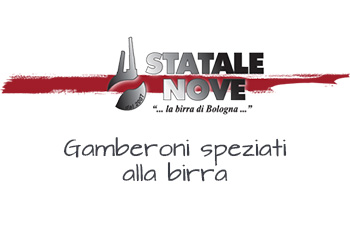Gamberoni speziati alla birra
