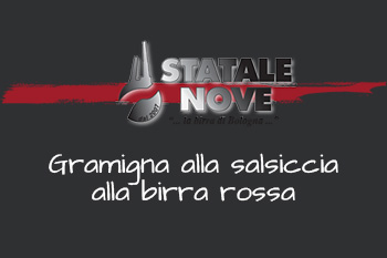 Gramigna alla salsiccia alla birra rossa